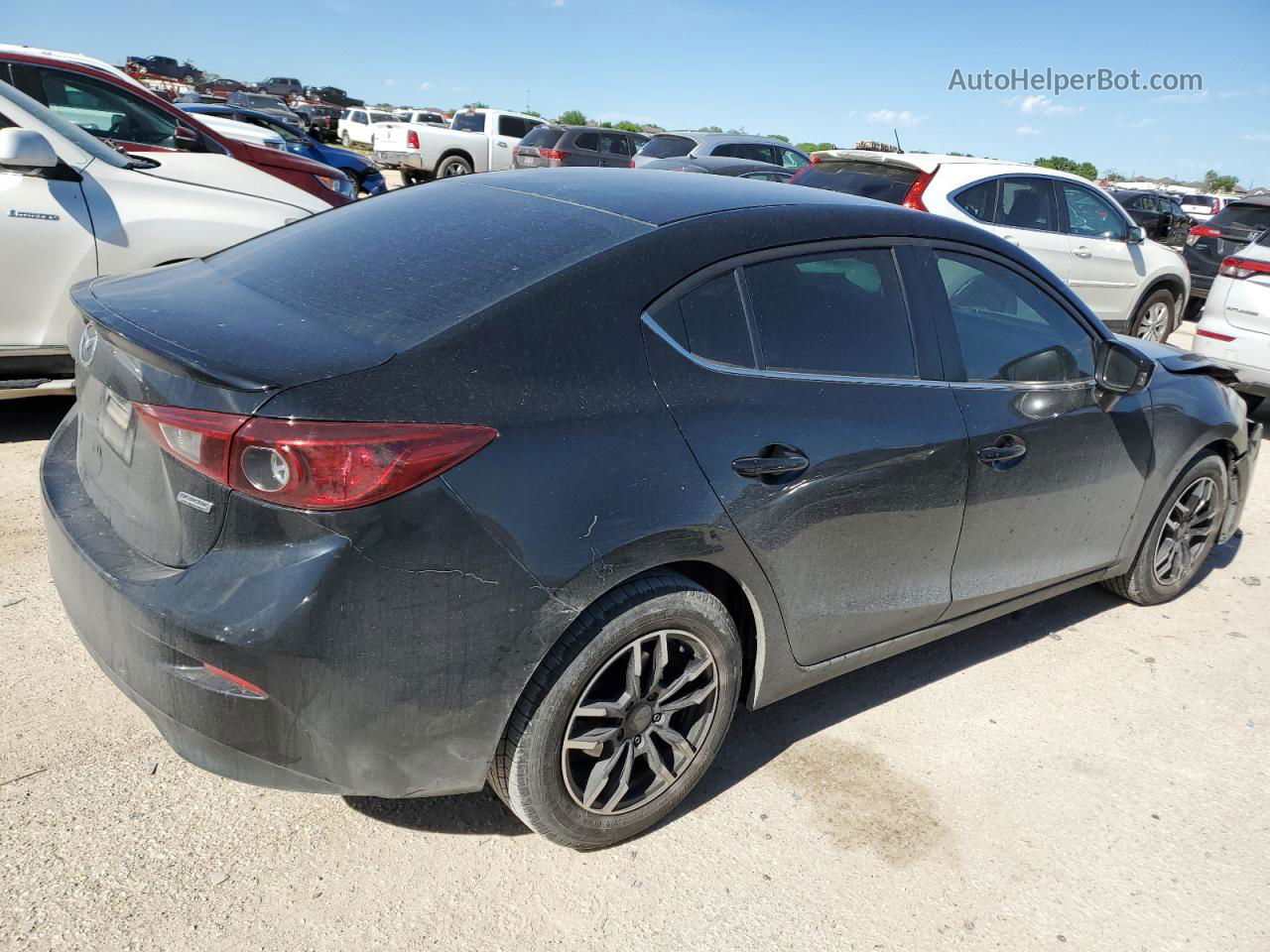 2015 Mazda 3 Touring Black vin: 3MZBM1V73FM184216