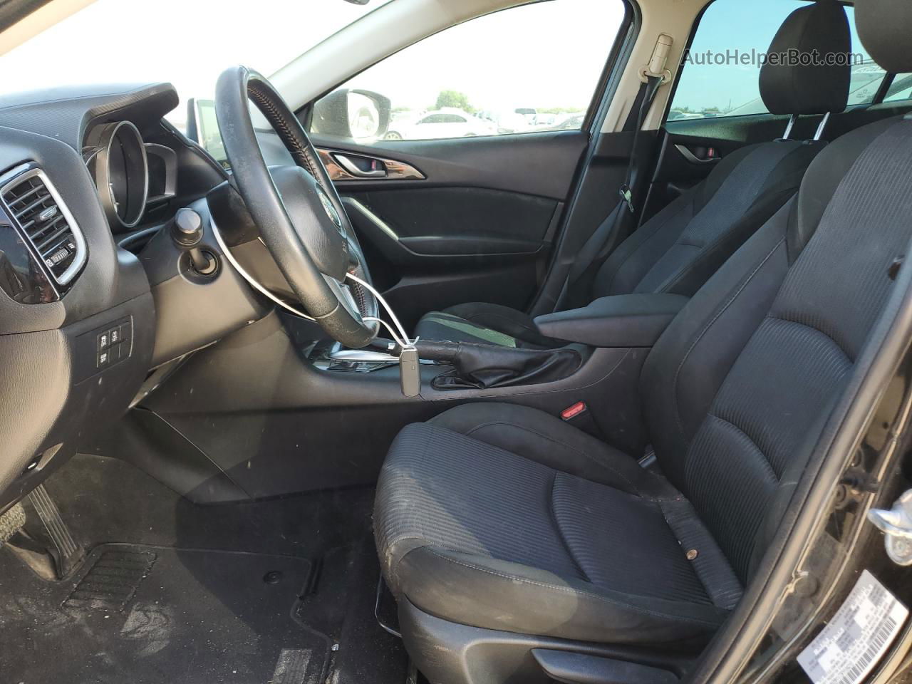 2015 Mazda 3 Touring Black vin: 3MZBM1V73FM184216