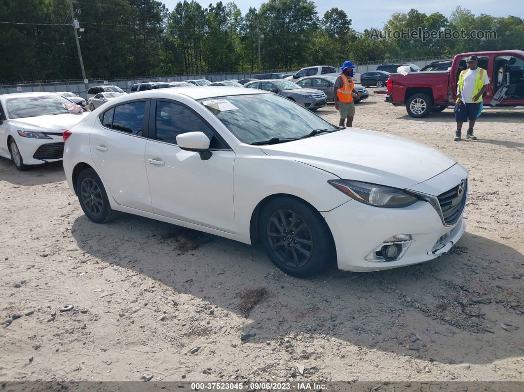 2015 Mazda Mazda3 I Touring White vin: 3MZBM1V73FM218235