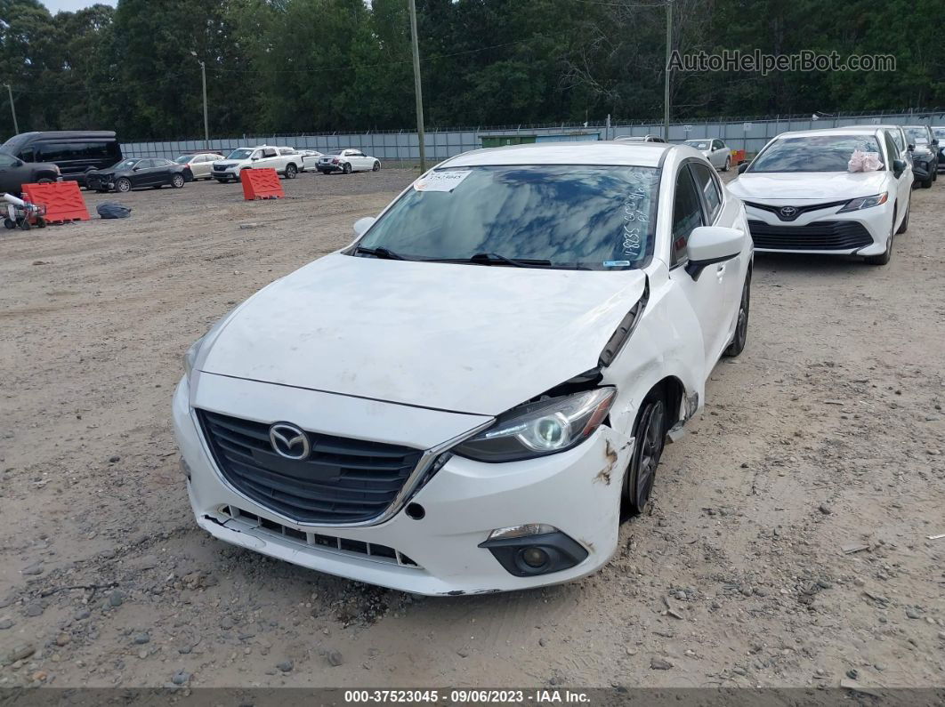 2015 Mazda Mazda3 I Touring White vin: 3MZBM1V73FM218235