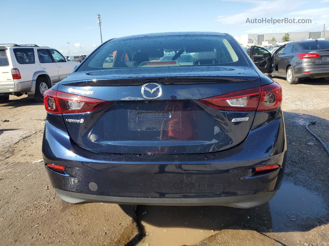 2015 Mazda 3 Touring Blue vin: 3MZBM1V74FM151225