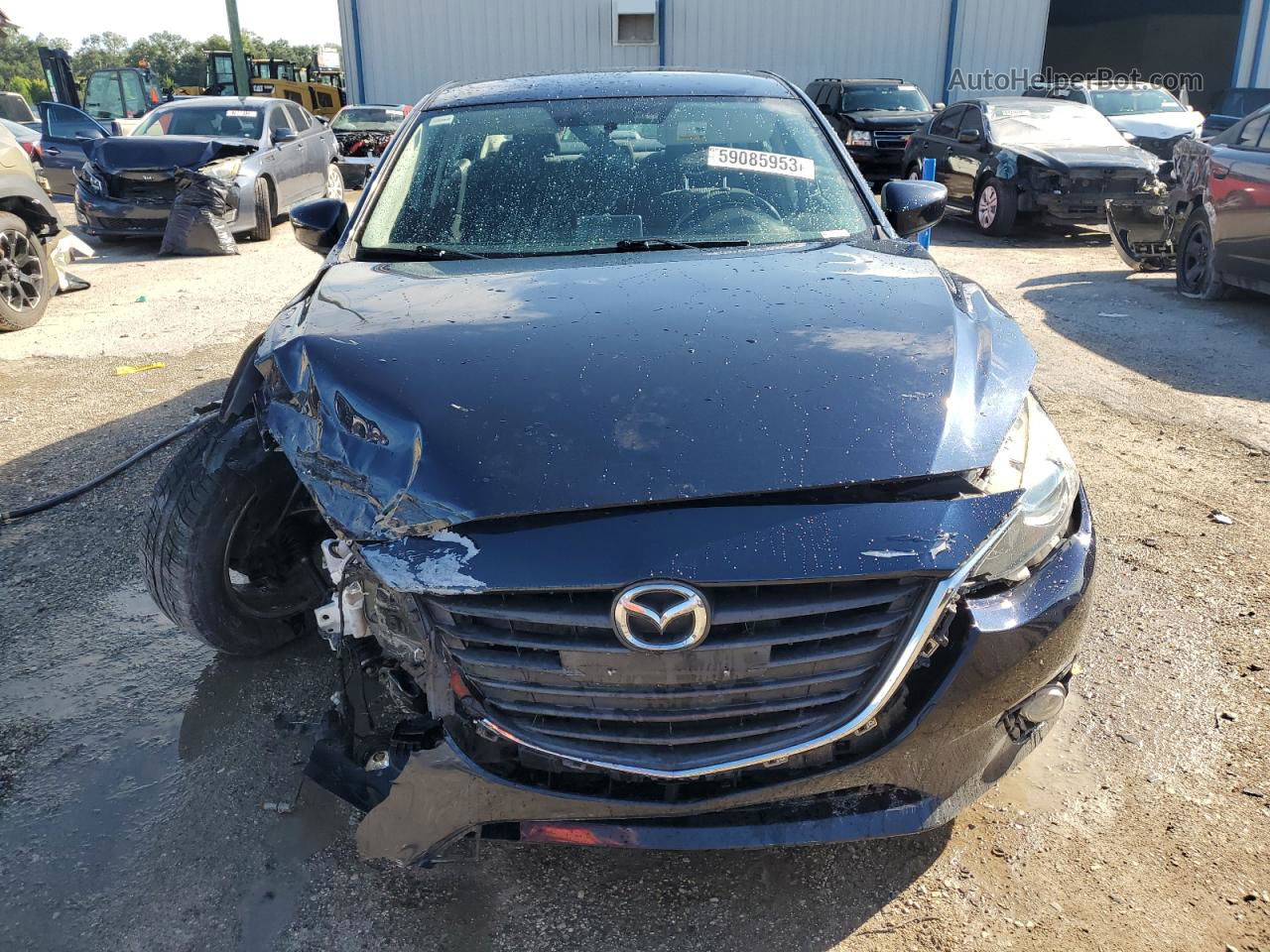 2015 Mazda 3 Touring Blue vin: 3MZBM1V74FM151225