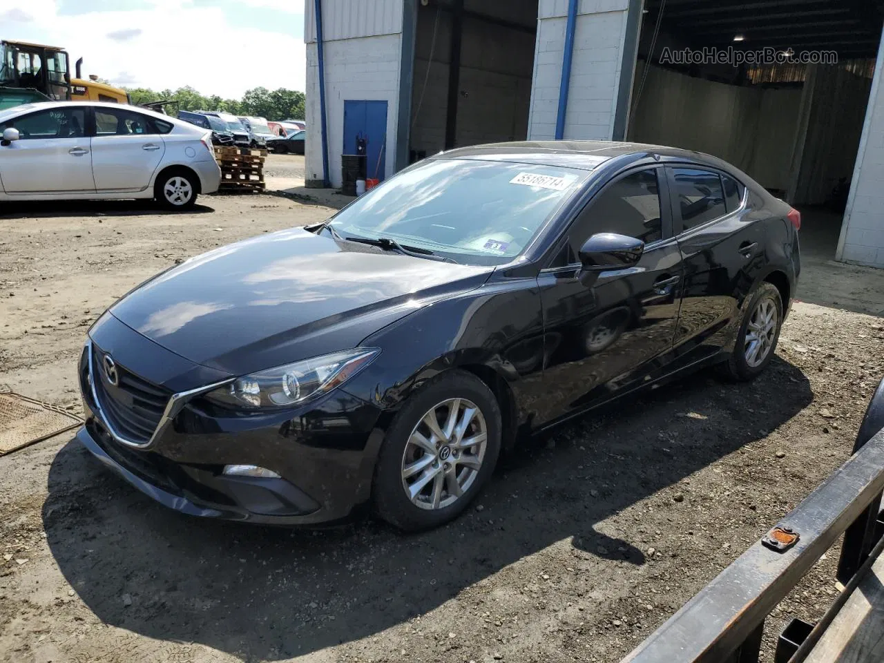 2014 Mazda 3 Touring Black vin: 3MZBM1V75EM119060