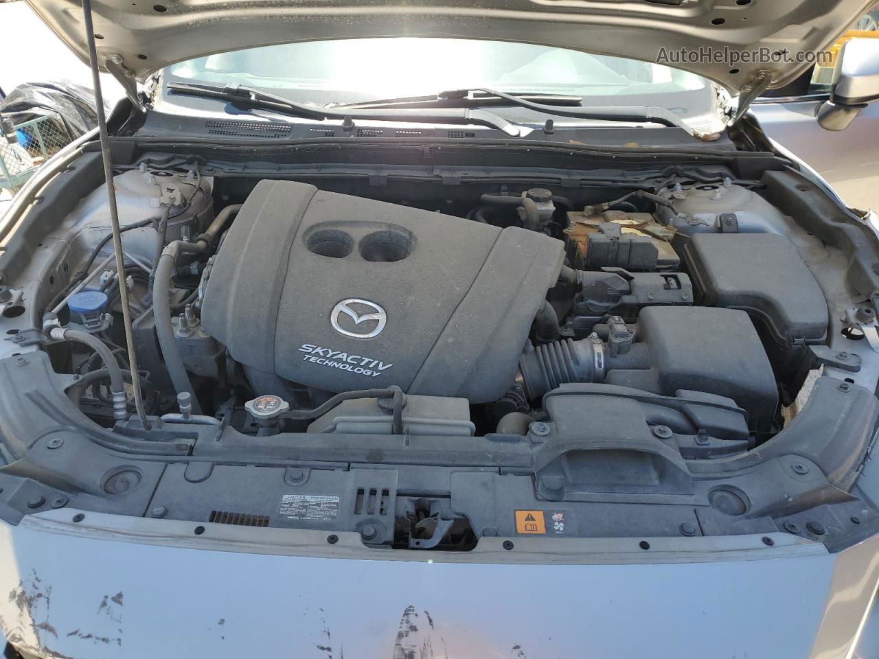 2015 Mazda 3 Touring Gray vin: 3MZBM1V75FM229933