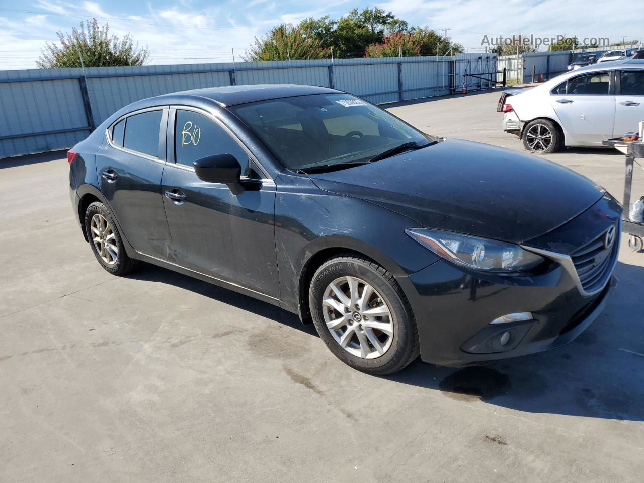 2016 Mazda 3 Touring Black vin: 3MZBM1V75GM279863