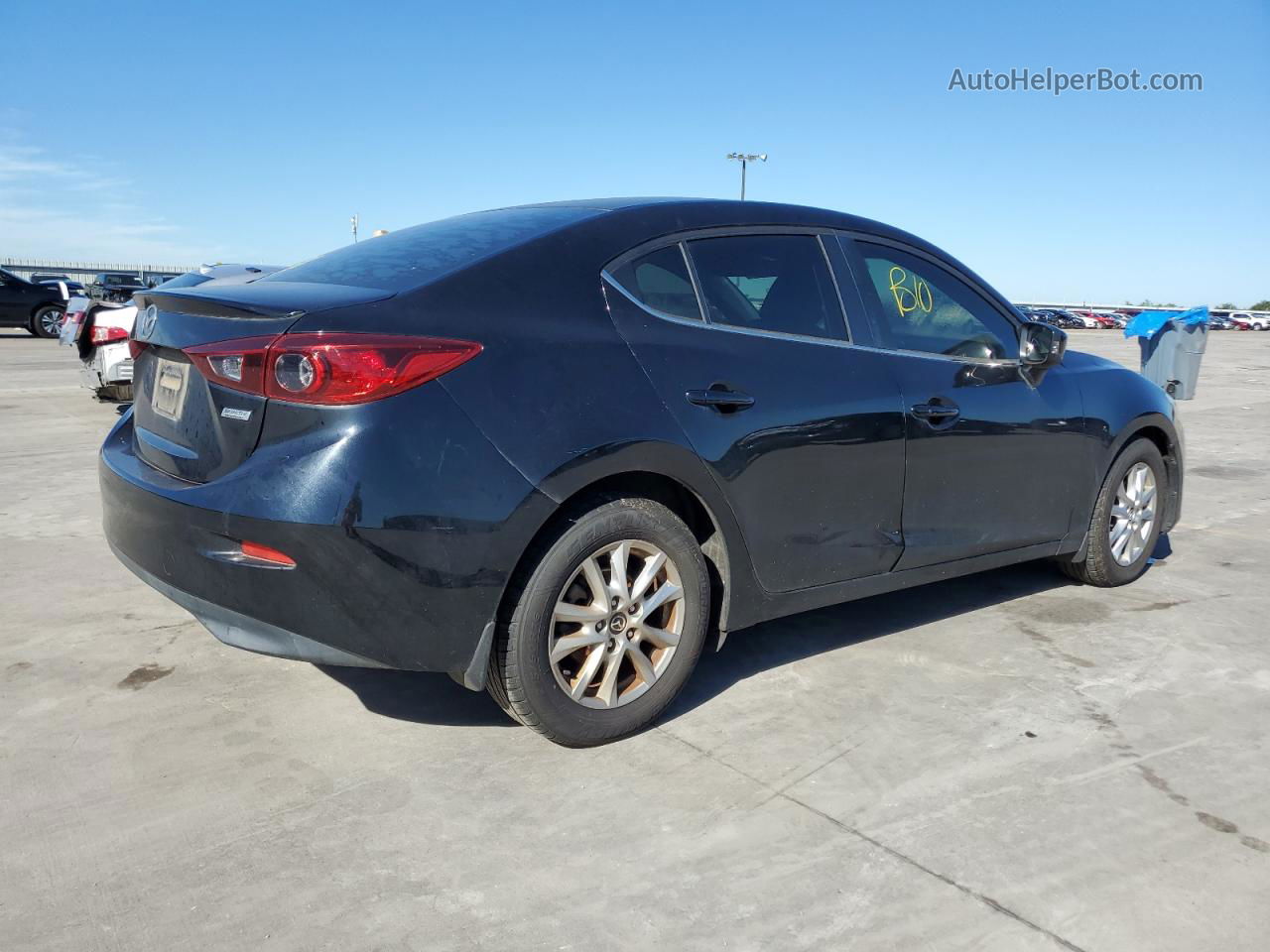 2016 Mazda 3 Touring Black vin: 3MZBM1V75GM279863