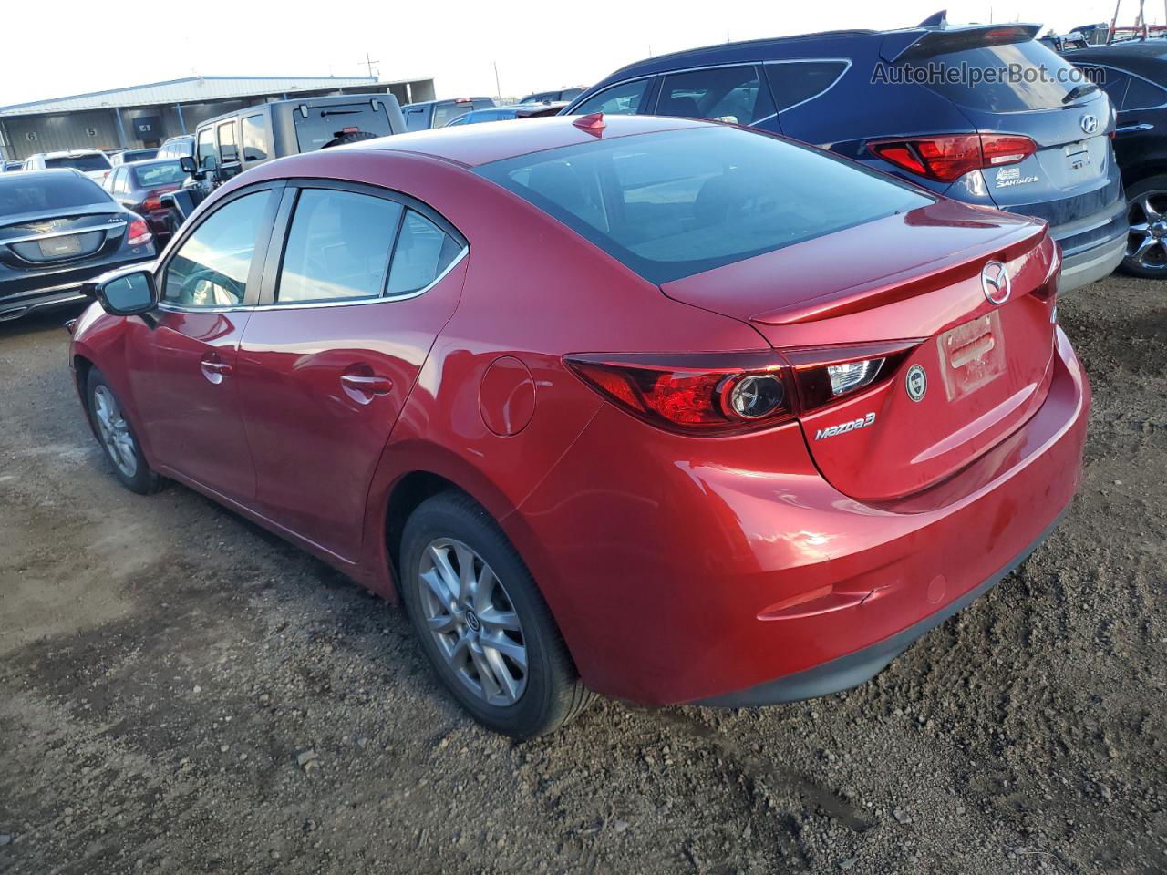 2015 Mazda 3 Touring Red vin: 3MZBM1V76FM185313