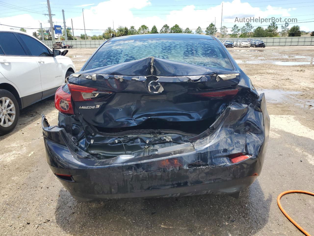 2016 Mazda 3 Touring Blue vin: 3MZBM1V76GM244054