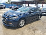 2016 Mazda 3 Touring Blue vin: 3MZBM1V76GM244054