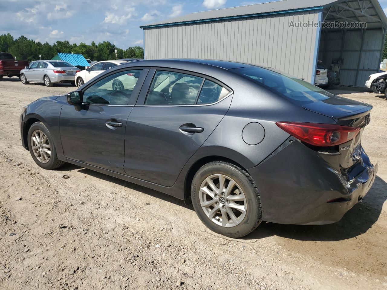 2014 Mazda 3 Touring Gray vin: 3MZBM1V77EM103491