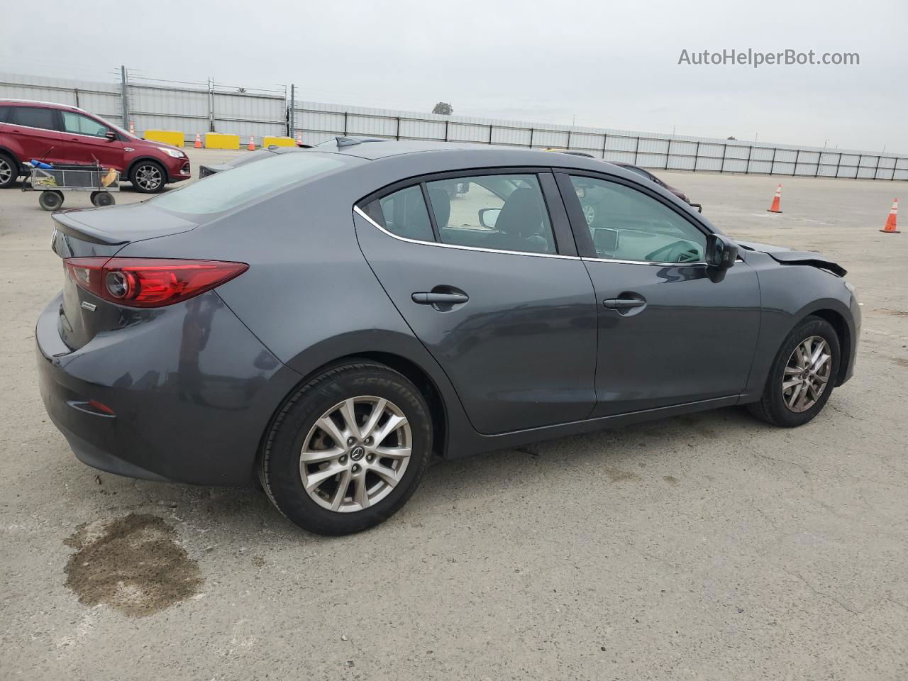 2014 Mazda 3 Touring Серый vin: 3MZBM1V77EM120503