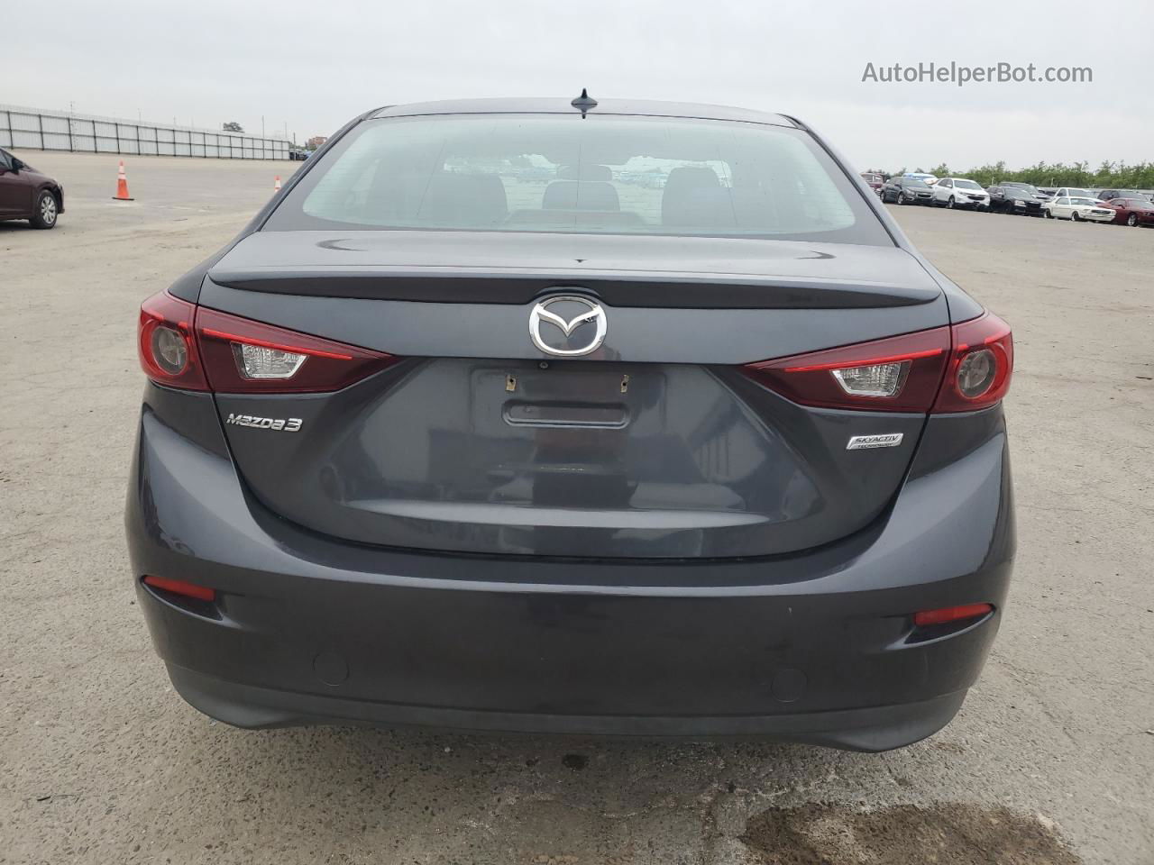 2014 Mazda 3 Touring Серый vin: 3MZBM1V77EM120503