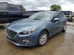 2015 Mazda 3 Touring Синий vin: 3MZBM1V77FM210056