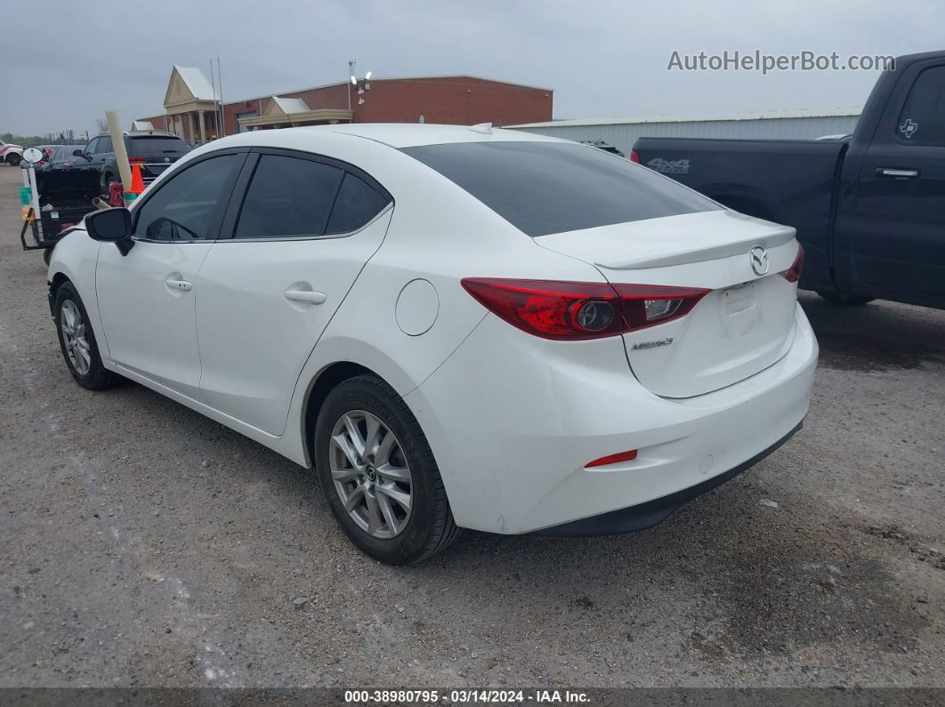 2015 Mazda Mazda3 I Touring White vin: 3MZBM1V77FM235877