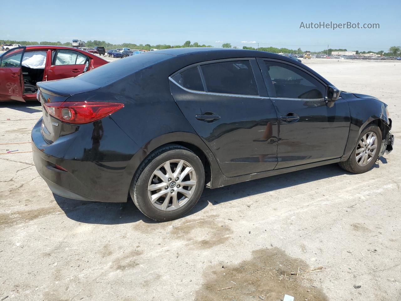 2016 Mazda 3 Touring Black vin: 3MZBM1V77GM261980