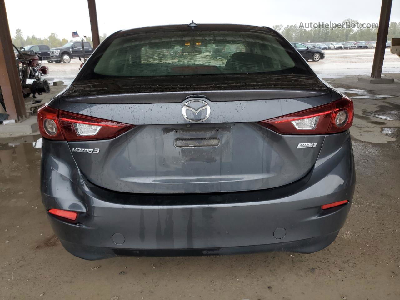 2015 Mazda 3 Touring Gray vin: 3MZBM1V78FM144651