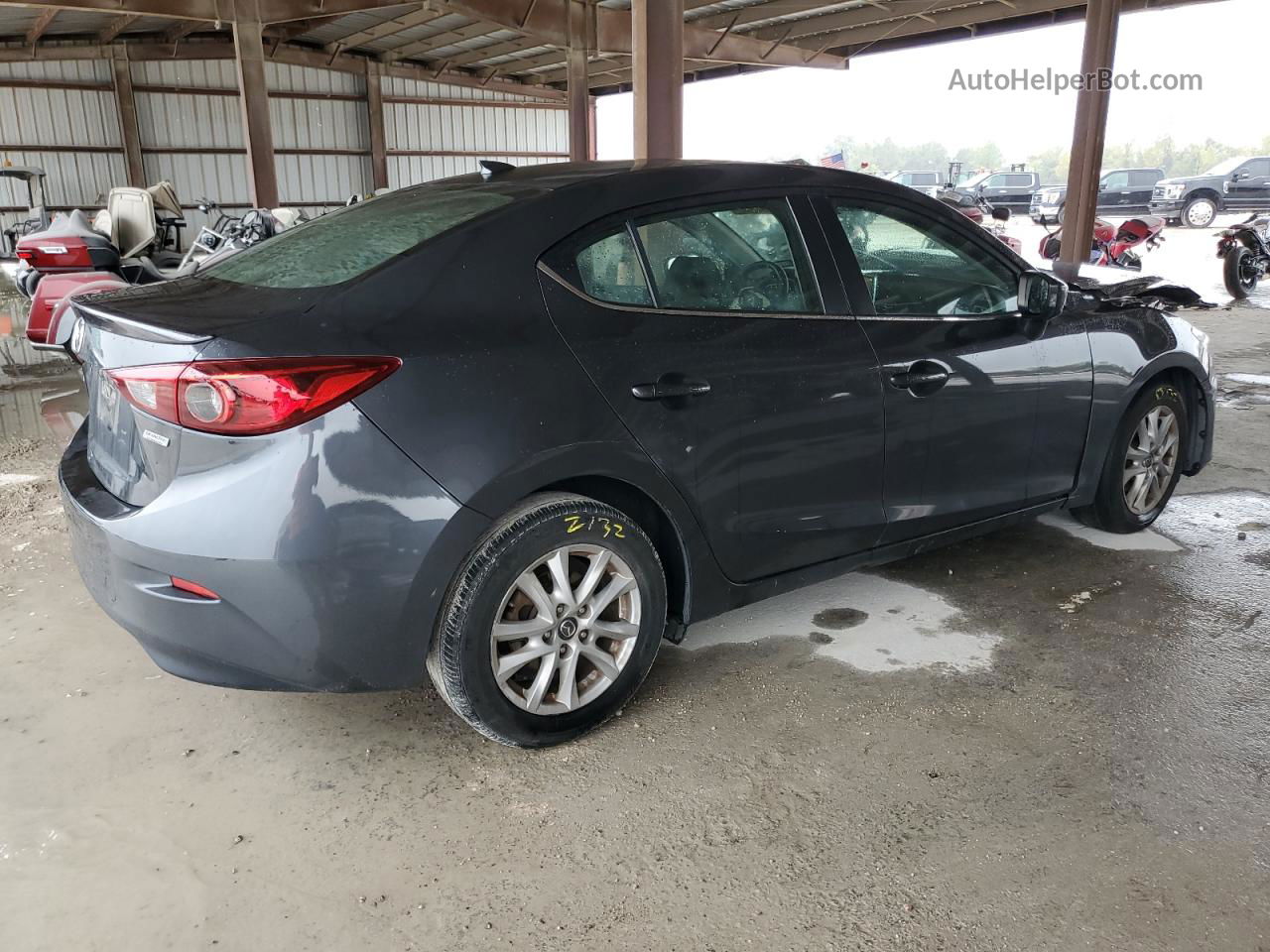 2015 Mazda 3 Touring Gray vin: 3MZBM1V78FM144651