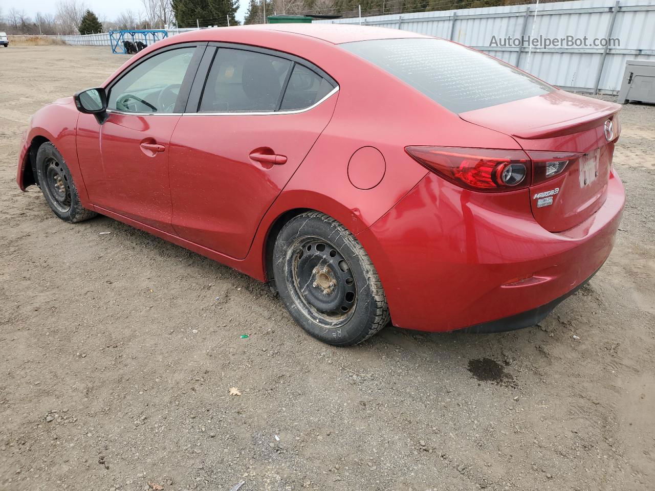 2015 Mazda 3 Touring Red vin: 3MZBM1V78FM195289