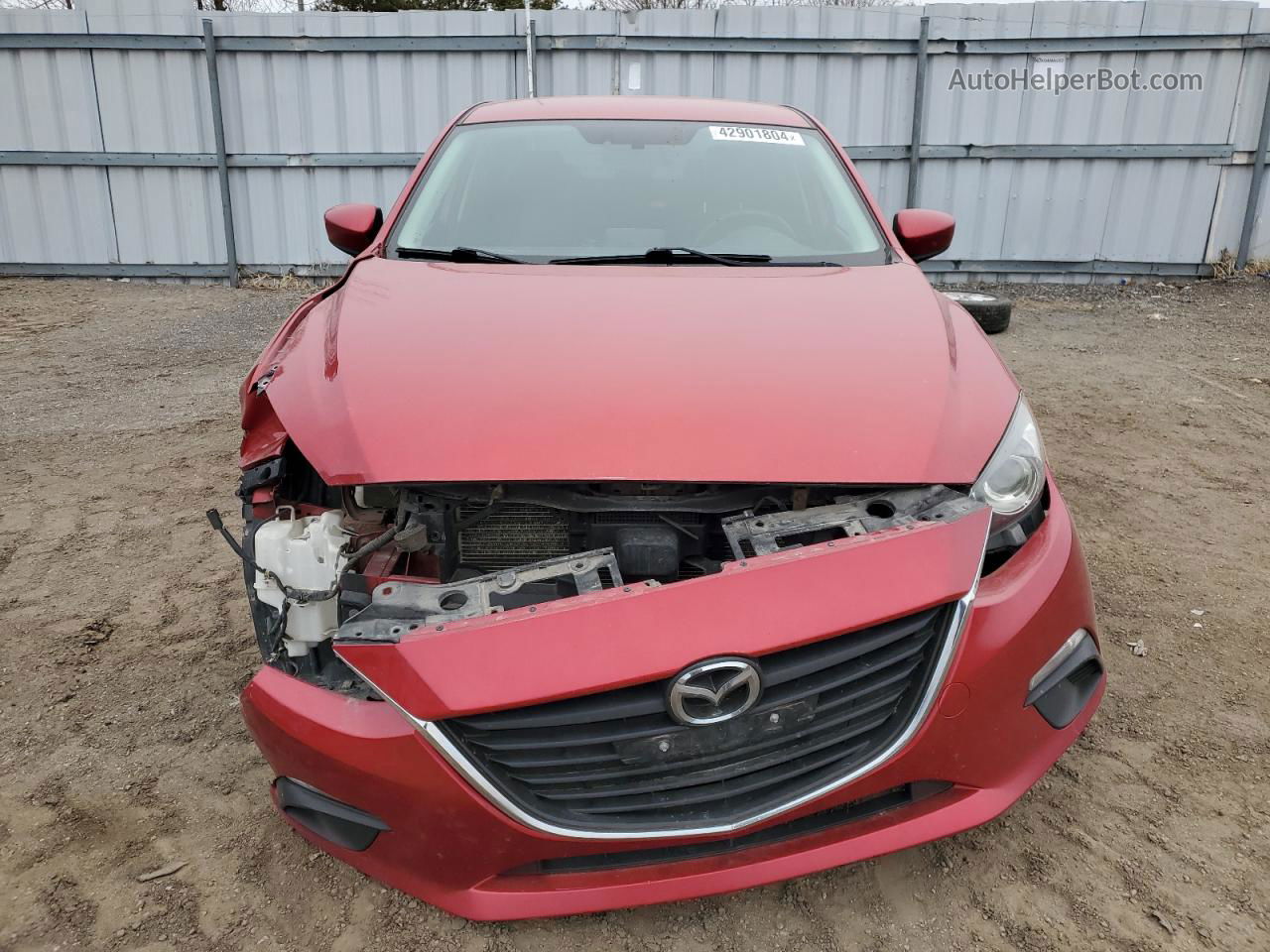 2015 Mazda 3 Touring Red vin: 3MZBM1V78FM195289