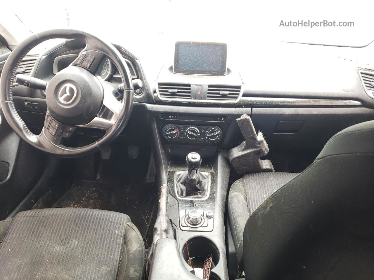 2015 Mazda 3 Touring Черный vin: 3MZBM1V78FM197172