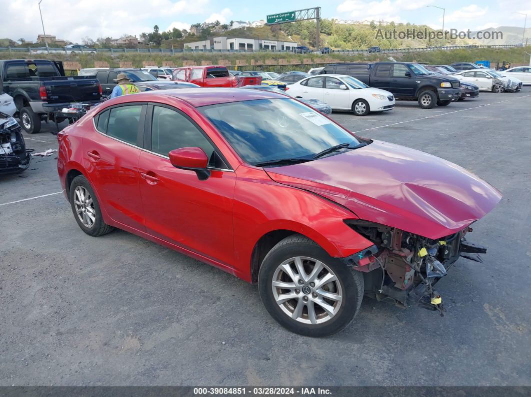 2015 Mazda Mazda3 I Touring Красный vin: 3MZBM1V78FM229036