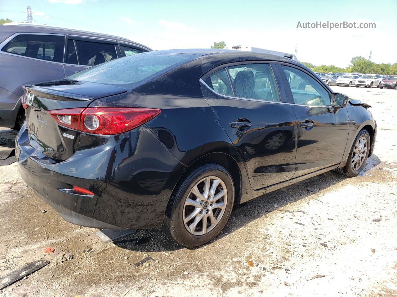 2015 Mazda 3 Touring Черный vin: 3MZBM1V78FM233149