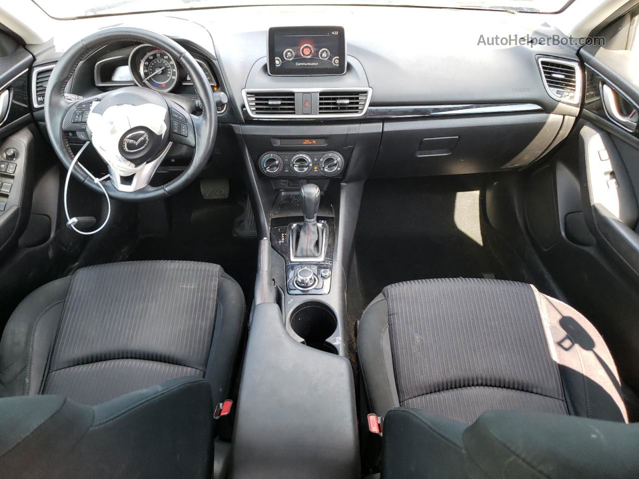 2015 Mazda 3 Touring Черный vin: 3MZBM1V78FM233149