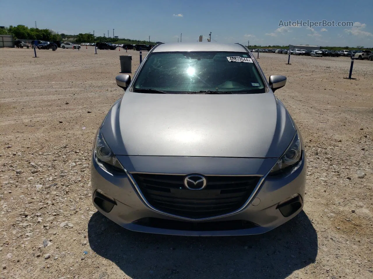 2014 Mazda 3 Touring Gray vin: 3MZBM1V79EM100804