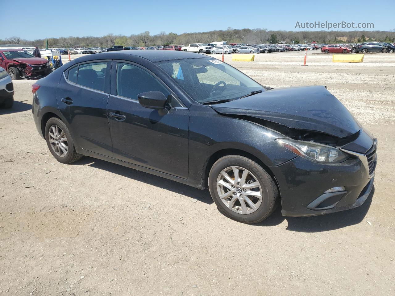 2014 Mazda 3 Touring Black vin: 3MZBM1V79EM100821