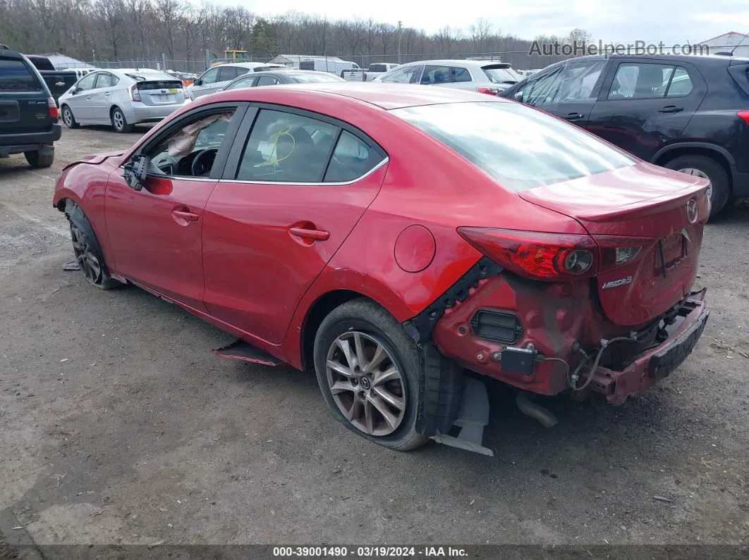 2014 Mazda Mazda3 I Touring Burgundy vin: 3MZBM1V79EM107011