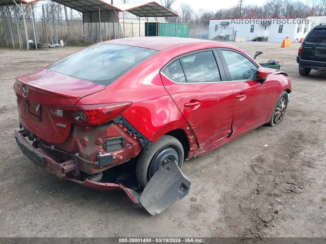 2014 Mazda Mazda3 I Touring Burgundy vin: 3MZBM1V79EM107011