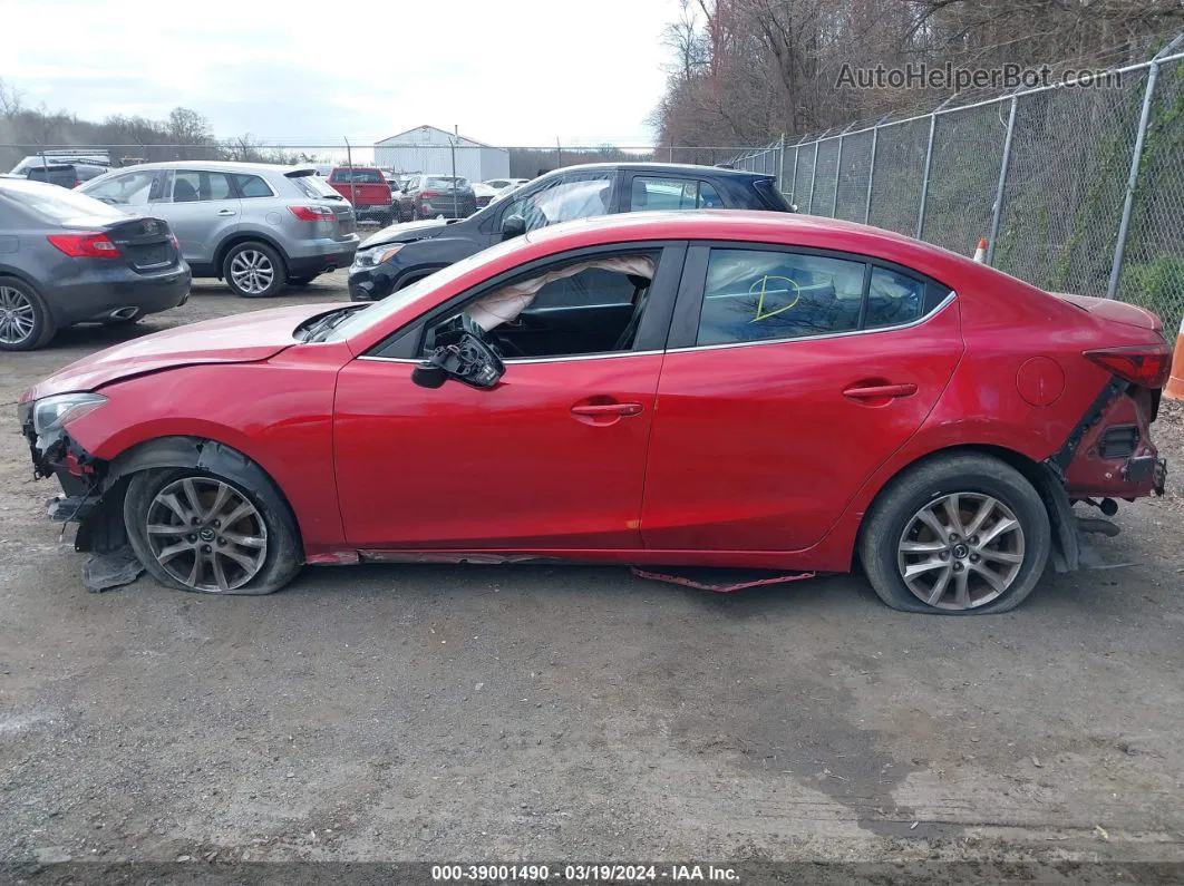 2014 Mazda Mazda3 I Touring Burgundy vin: 3MZBM1V79EM107011