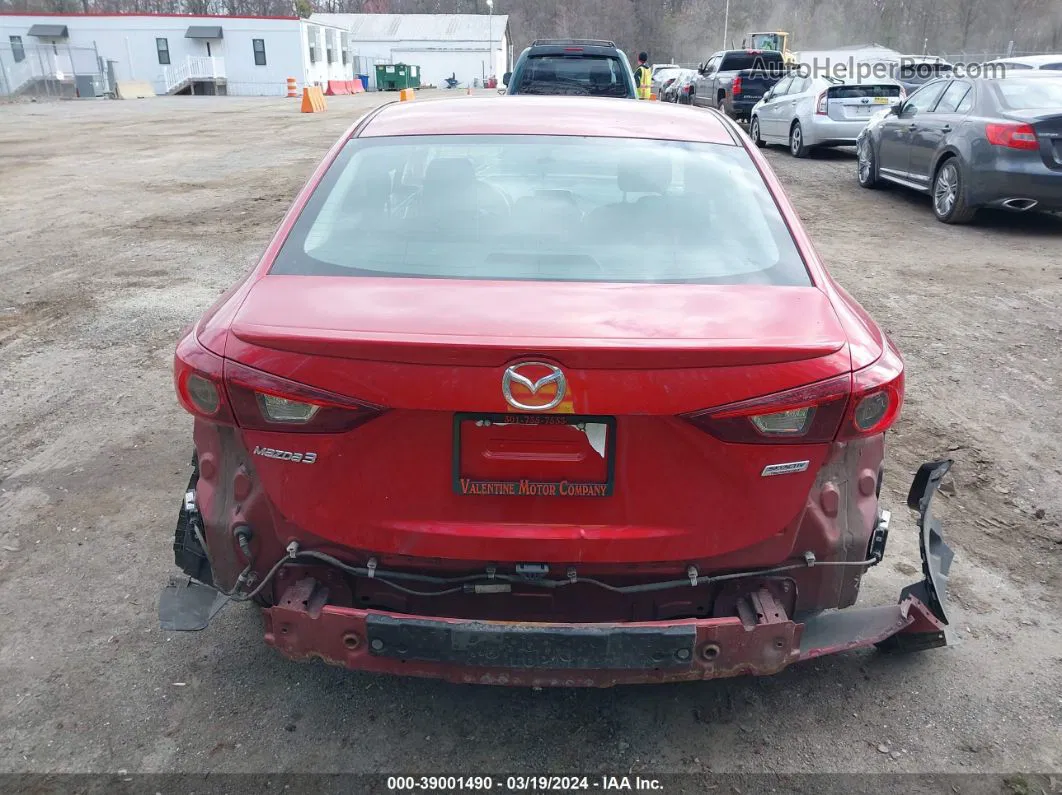 2014 Mazda Mazda3 I Touring Burgundy vin: 3MZBM1V79EM107011