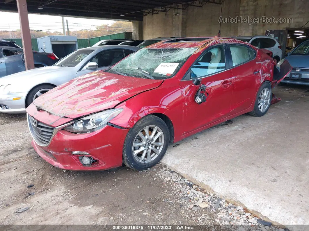 2015 Mazda Mazda3 I Touring Красный vin: 3MZBM1V7XFM151830