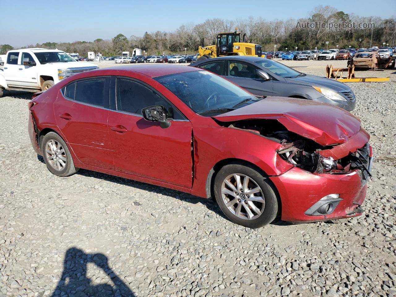 2015 Mazda 3 Touring Red vin: 3MZBM1V7XFM153903