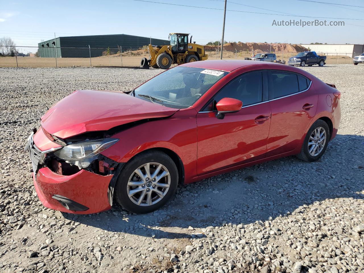 2015 Mazda 3 Touring Red vin: 3MZBM1V7XFM153903