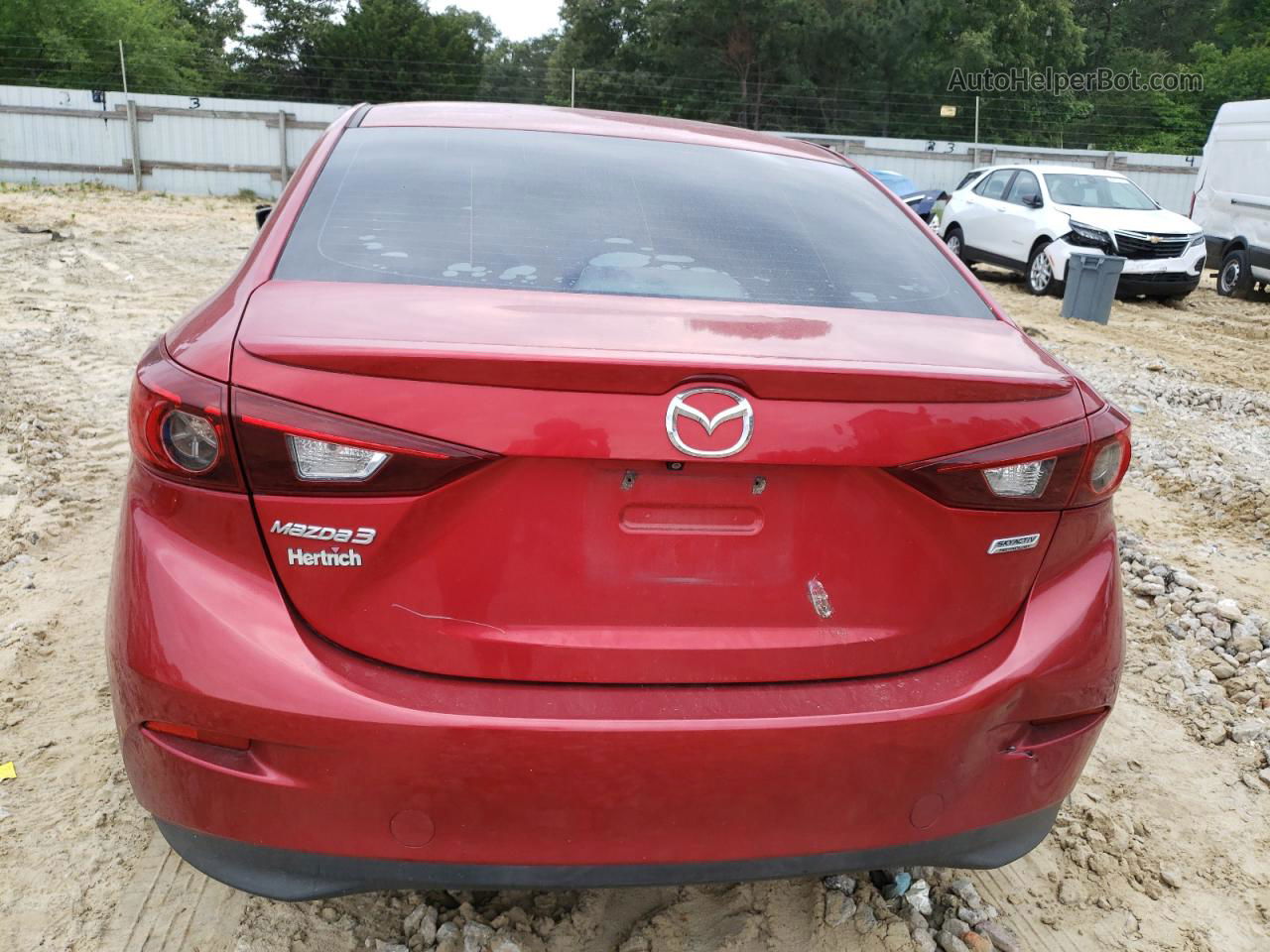 2015 Mazda 3 Touring Red vin: 3MZBM1V7XFM235906