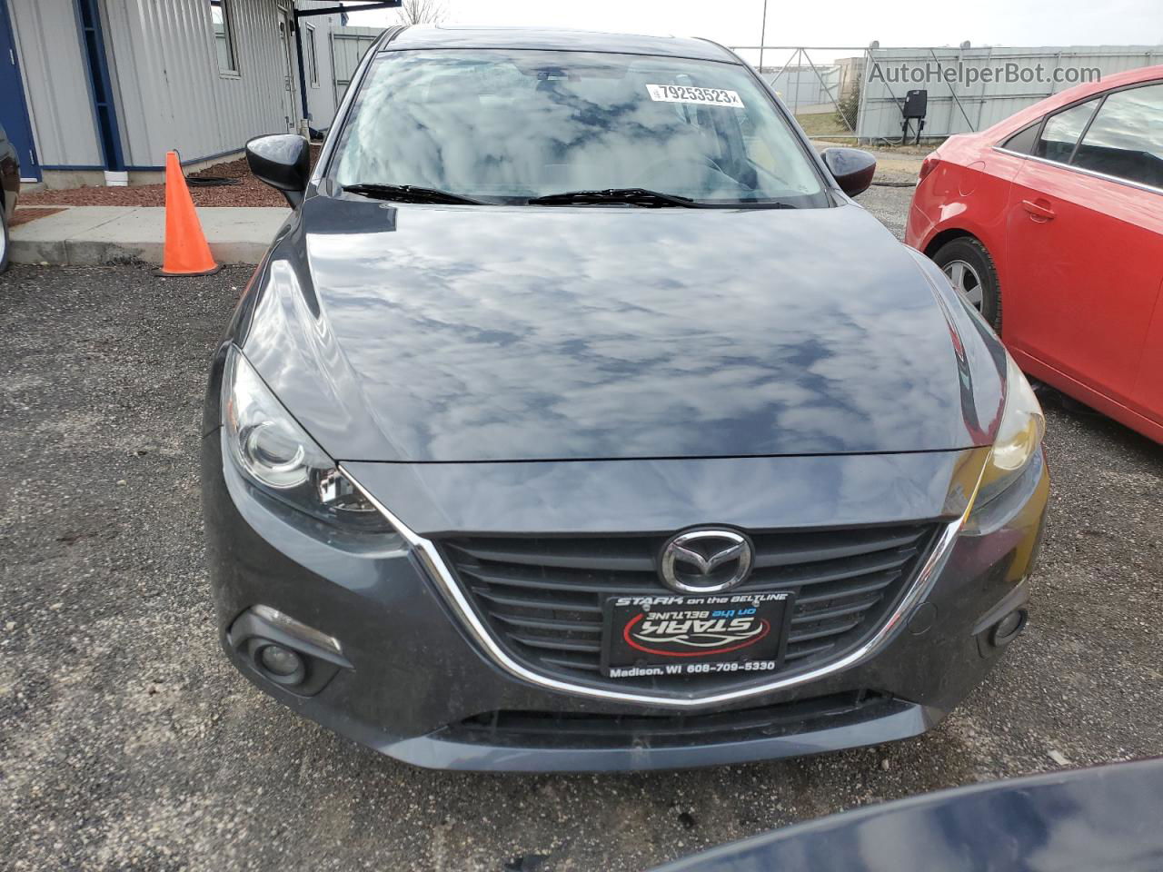 2016 Mazda 3 Touring Угольный vin: 3MZBM1W70GM311231