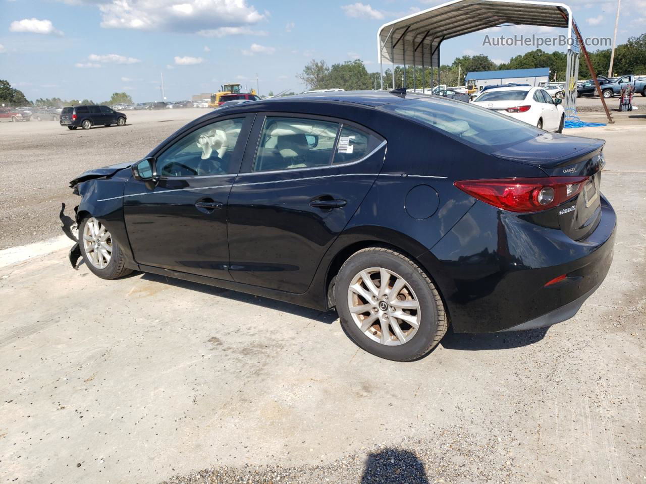 2016 Mazda 3 Touring Black vin: 3MZBM1W70GM312699