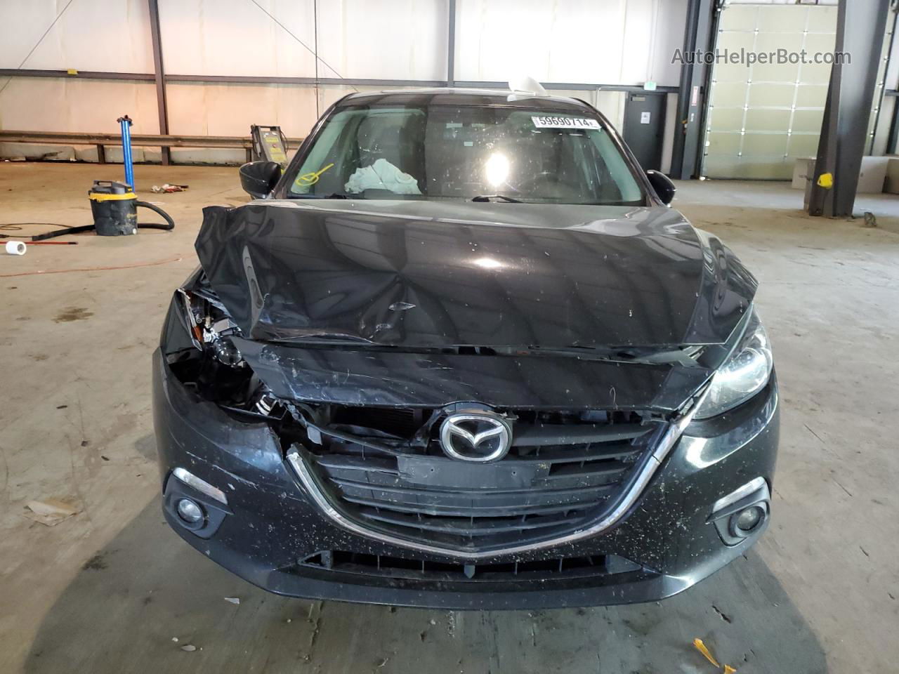 2015 Mazda 3 Grand Touring Black vin: 3MZBM1W78FM160525