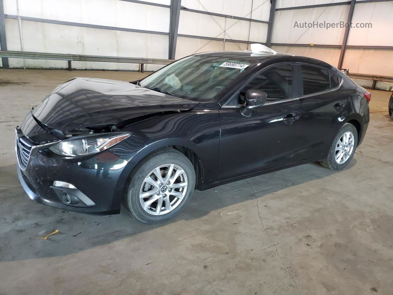 2015 Mazda 3 Grand Touring Black vin: 3MZBM1W78FM160525