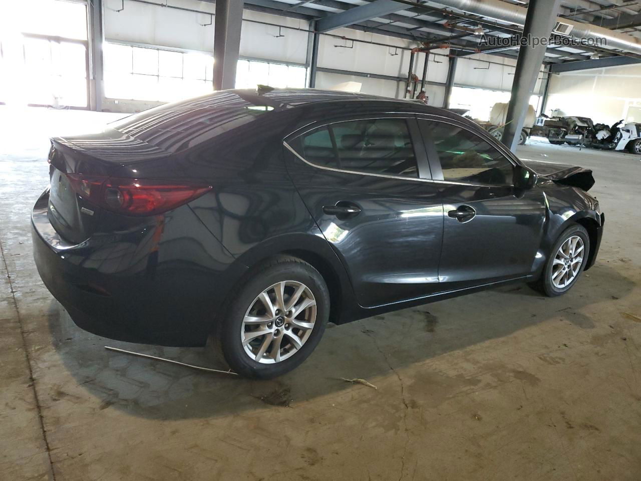 2015 Mazda 3 Grand Touring Черный vin: 3MZBM1W78FM160525