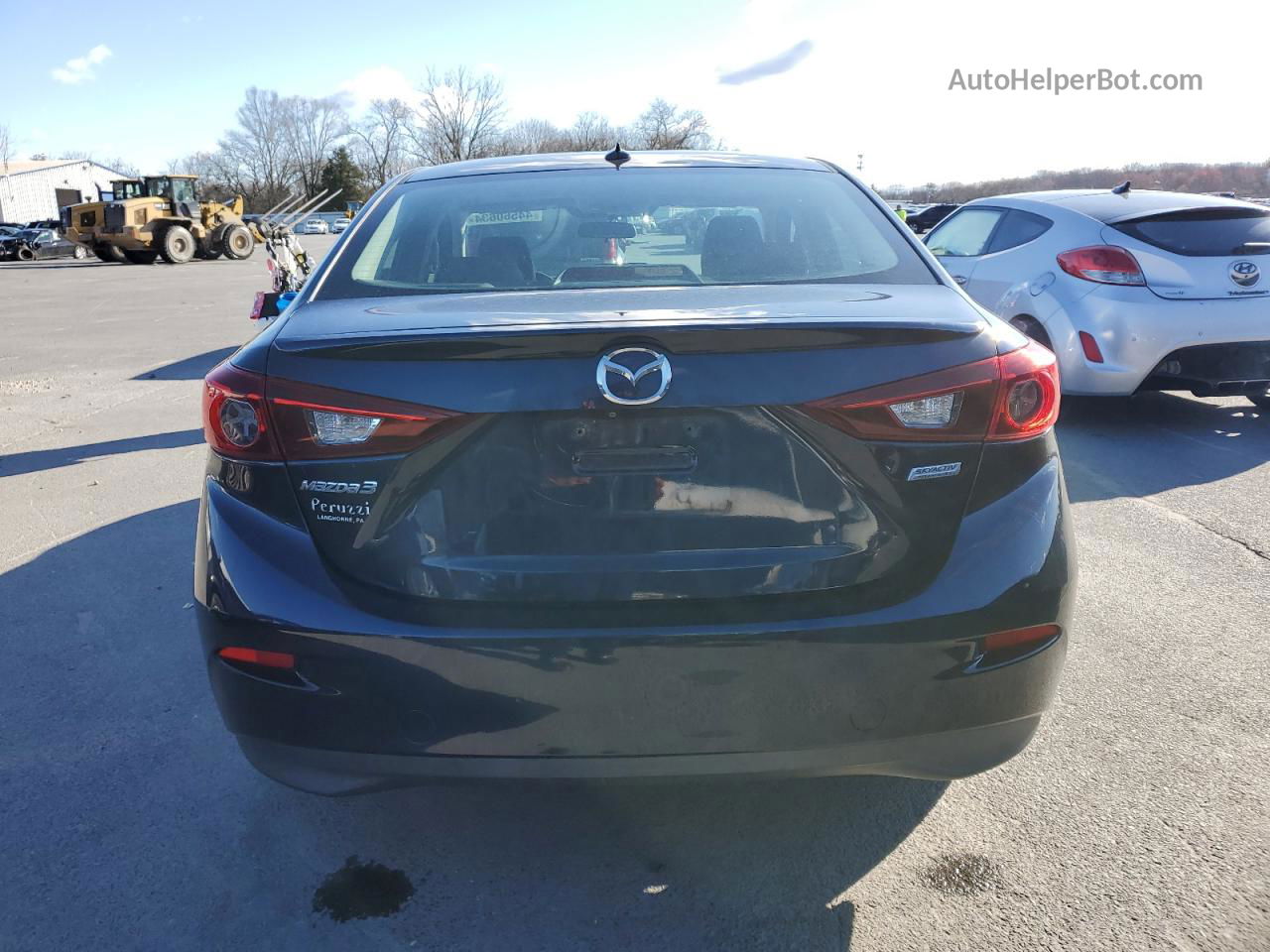 2015 Mazda 3 Grand Touring Blue vin: 3MZBM1W79FM221803