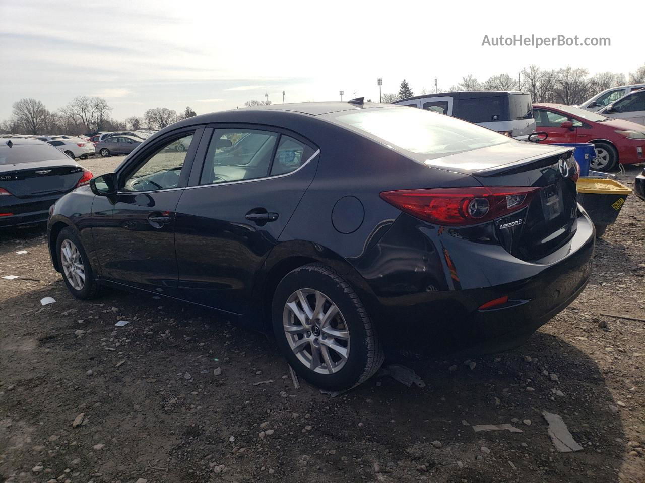 2015 Mazda 3 Grand Touring Black vin: 3MZBM1W7XFM162051