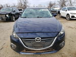 2015 Mazda 3 Grand Touring Синий vin: 3MZBM1W7XFM221812