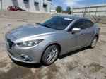 2015 Mazda 3 Grand Touring Silver vin: 3MZBM1W7XFM232566