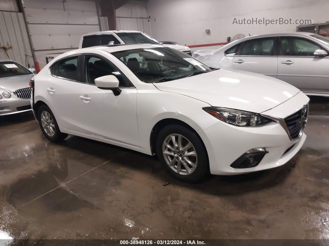 2016 Mazda Mazda3 I Touring Белый vin: 3MZBM1W7XGM257551