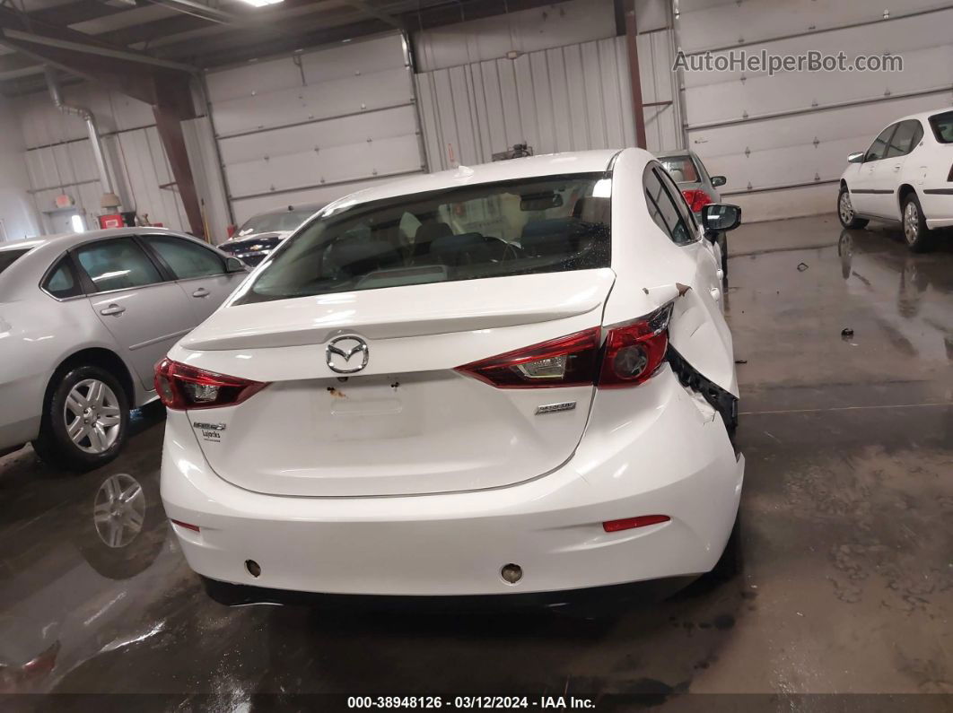 2016 Mazda Mazda3 I Touring White vin: 3MZBM1W7XGM257551