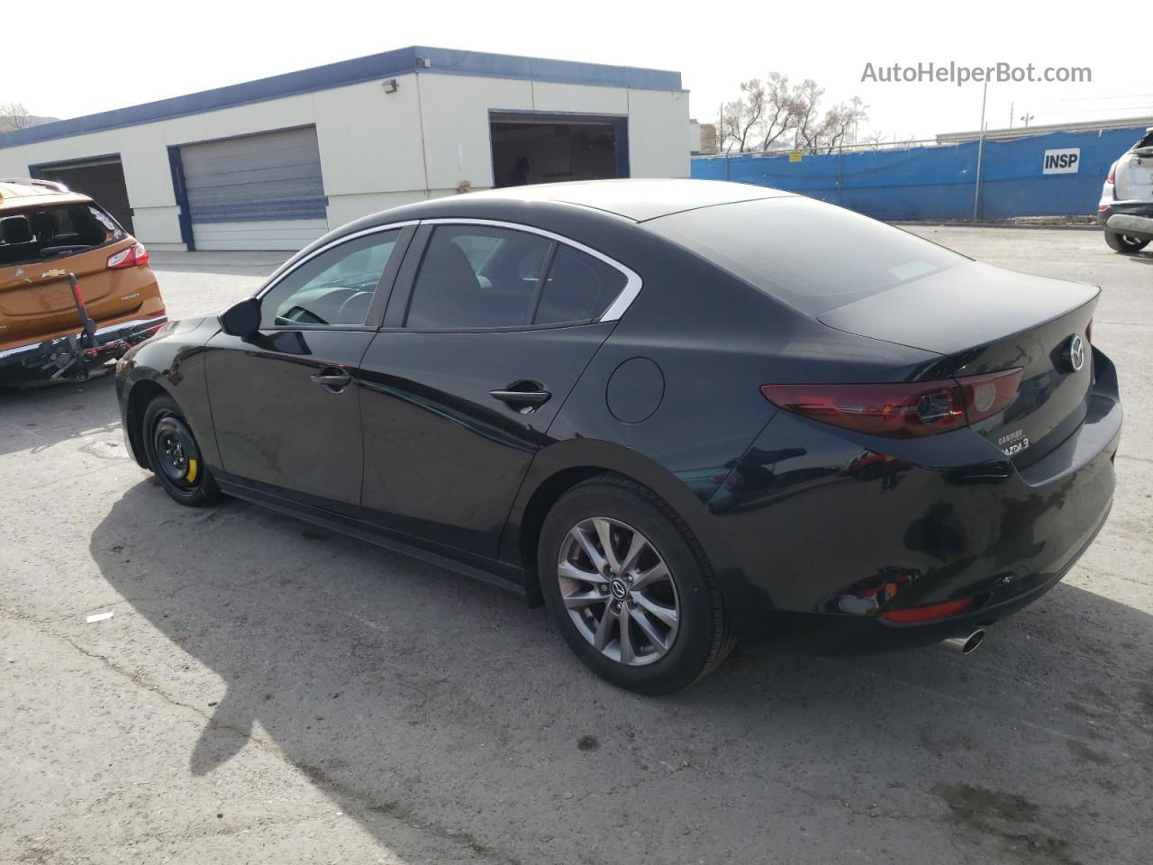 2021 Mazda 3  Черный vin: 3MZBPAAL3MM204357