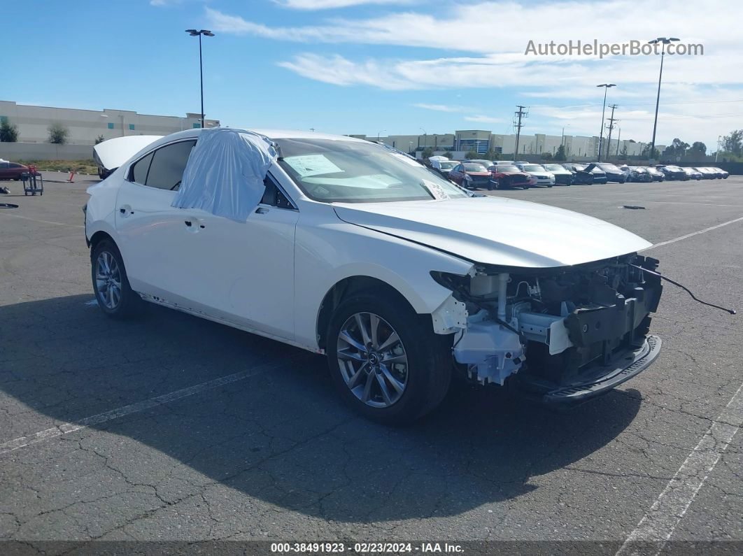 2021 Mazda Mazda3 2.5 S White vin: 3MZBPAAL7MM254968